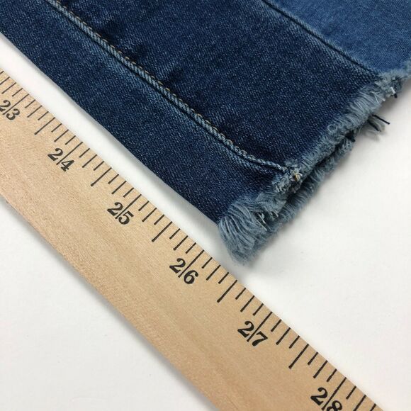 Joe's 14 Tag (Actual 25W 26L) Festival Frayed Hippie Stretch Jeans - Picture 6 of 16